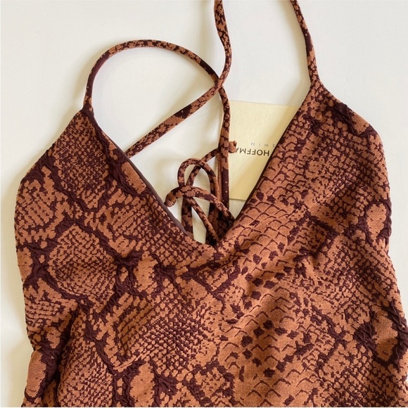 Mara Hoffman snake skin print swimsuit NEW - Picture 4 of 6